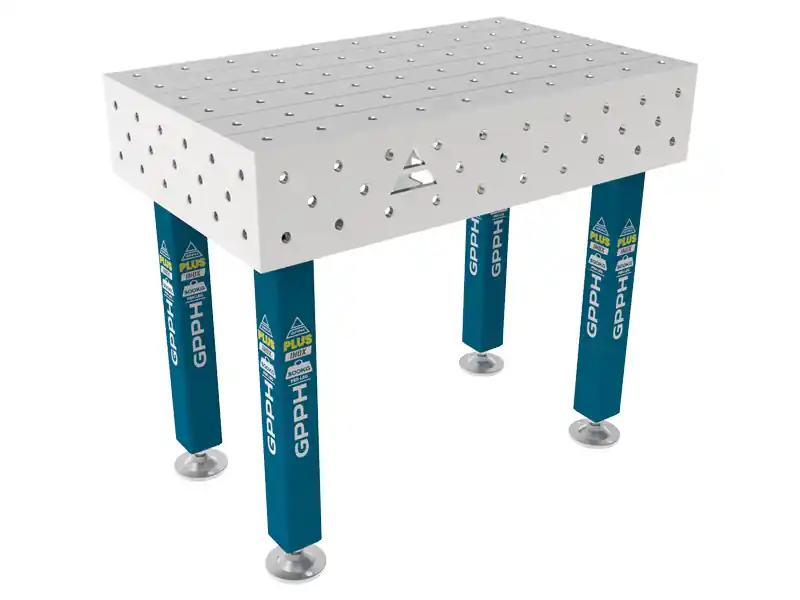 Banco per saldatura SteelPlus INOX GPPH 1x0,6mt spessore 12mm, fori 16mm Compra Adesso