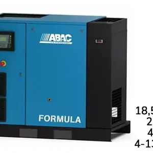 Bestseller Compressore rotativo a vite ABAC Formula IE 18,5kW velocità variabile con essiccatore, 4-13 bar