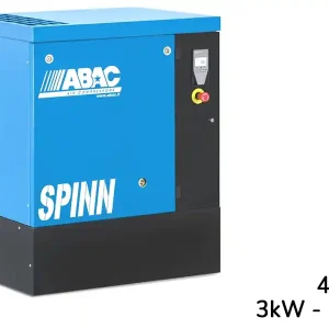 Offerta Compressore a vite con centralina ABAC Spinn 3 400V ad avviamento diretto a pavimento