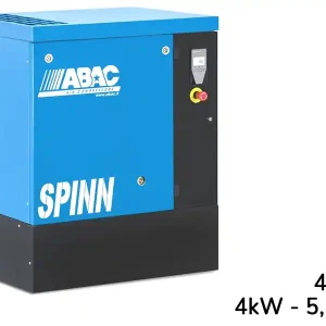 Prezzo Conveniente Compressore a vite con centralina ABAC Spinn 4 400V ad avviamento diretto a pavimento