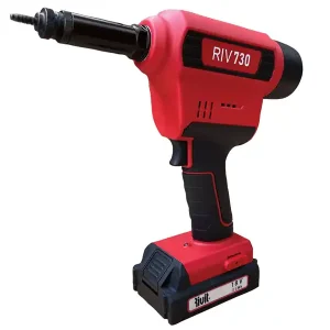 Must-Have Rivettatrice a batteria Rivit RIV 730 per inserti filettati da M3 a M10 in kit con batteria