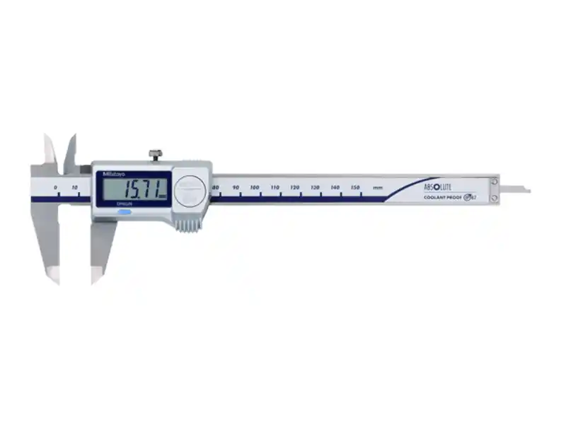 Mitutoyo calibro digitale 500 Absolute Coolant Proof IP67 asta piatta e uscita dati, 0-150mm Occasione