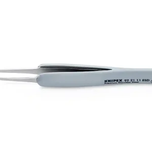 Professionale Knipex pinzetta di precisione a becchi corti impugnatura in gomma per elettronica, 123mm