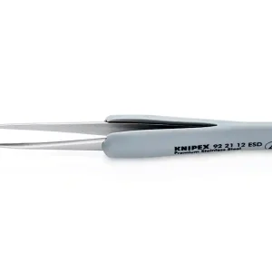 Knipex pinzetta di precisione a becchi lunghi impugnatura in gomma per elettronica, 112mm Prezzo Conveniente
