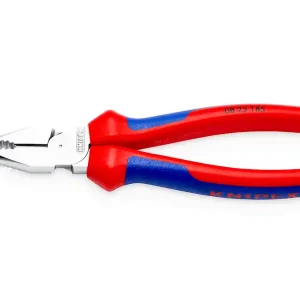 Knipex pinza universale con testa a punta cromata e manici in materiale bicomponente, 185mm Pagamento Sicuro