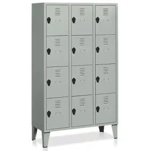 Armadio casellario ad 12 vani Tecnotelai 1020x500x1800mm con piedini A Buon Prezzo