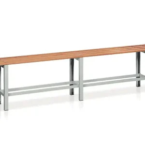 Offerta Panca per spogliatoio Tecnotelai 1000x320x490mm con seduta in legno