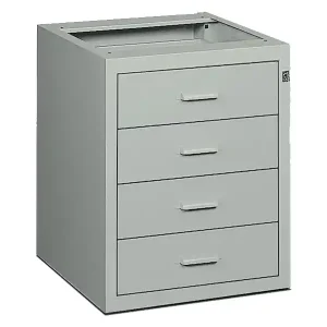 A Buon Prezzo Cassettiera a 4 cassetti Tecnotelai 500x565x620mm per banchi e carrello Serie Classico