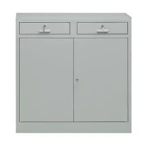 Occasione Armadio ante battenti Tecnotelai 1000x400x1000mm con 2 cassetti e 2 piani regolabili