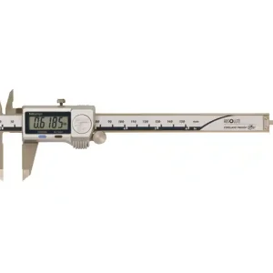 Popolare Mitutoyo calibro digitale 500 Absolute IP67 asta piatta e rullo di regolazione, 0-6"