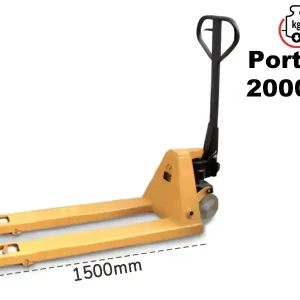 Solo Oggi Transpallet manuale Barbero BP15/L 540x1500mm con ruote in nylon, portata 2 ton