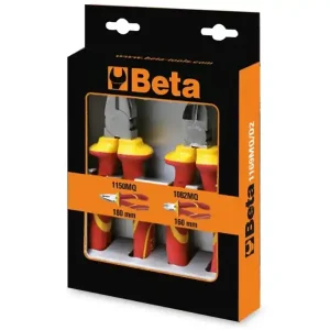 Assortimento 2 utensili per elettricisti Beta 1169MQ/D2 con pinza universale e tronchese Di Tendenza