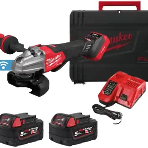 Smerigliatrice angolare Milwaukee M18 Fuel FSAGSVO125X-502X 125mm in Set Promo Stagionale