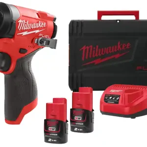 Avvitatore impulsi Milwaukee M12 Fuel FID2 1/4" Hex a 4 velocità 170Nm in Set Ultime Pezzi