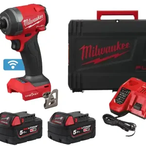 Avvitatore impulsi Milwaukee M18 Fuel ONEID3 One-Key attacco 1/4" Hex coppia 226 Nm in Set Quantità Limitata