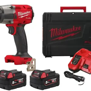 Avvitatore impulsi Milwaukee M18 Fuel FMTIW2F12 attacco 1/2" Quadro coppia 745 Nm in Set Saldi
