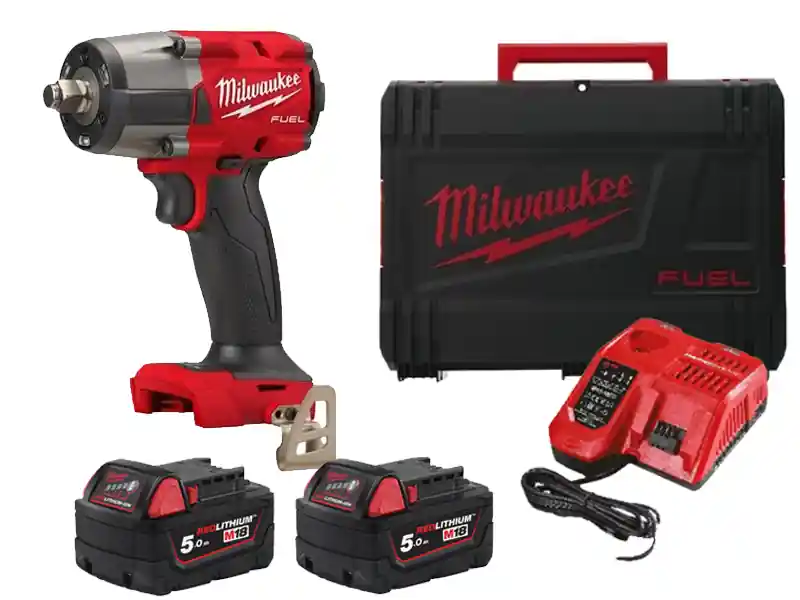 Avvitatore impulsi Milwaukee M18 Fuel FMTIW2F12 attacco 1/2" Quadro coppia 745 Nm in Set Saldi