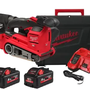 Soddisfatti O Rimborsati Levigatrice a nastro Milwaukee M18 Fuel FBTS75 a batteria 75x457mm in Kit