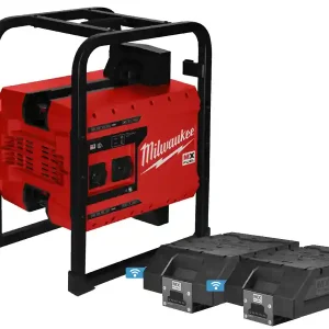 Consegna Rapida Generatore di corrente Milwaukee MX Fuel PS One-Key 3600W con 2 batterie 6.0Ah