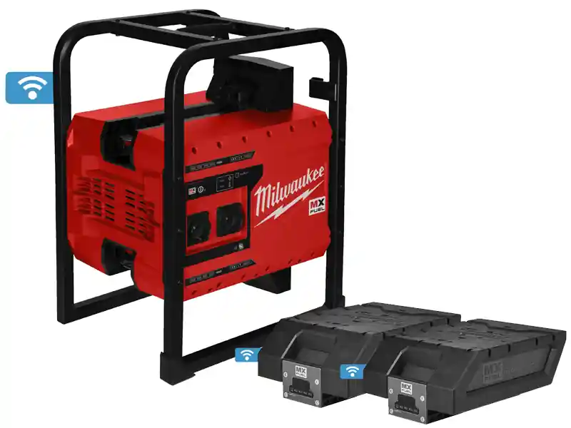 Consegna Rapida Generatore di corrente Milwaukee MX Fuel PS One-Key 3600W con 2 batterie 6.0Ah