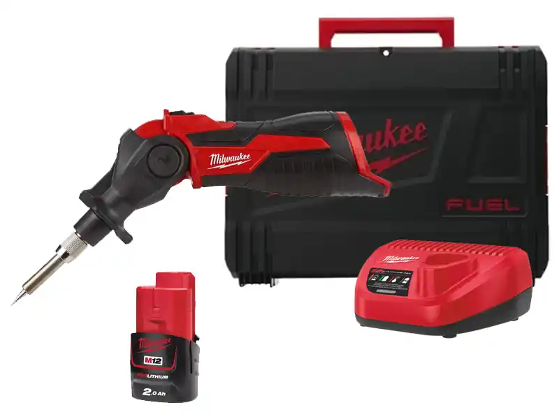 Ordina Subito Saldatore a batteria Milwaukee M12 SI 90W con testa orientabile in Kit