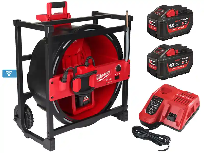 Stasatrice ad alta velocità Milwaukee M18 Fuel HSFSM per tubazioni 32-100mm in Kit Pagamento Sicuro