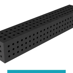 Blocco di collegamento 1200x200x200mm SteelEco GPPH, spessore 8mm, fori 16mm griglia 50x50mm Compra Adesso
