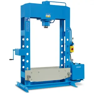 Pressa elettroidraulica OMCN P30/MR 1,5kW a 2 velocità, portata 30 ton Occasione