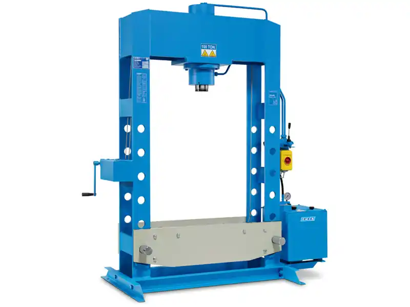 Pressa elettroidraulica OMCN 162/R 1,5kW a 2 velocità, portata 50 ton Promozione