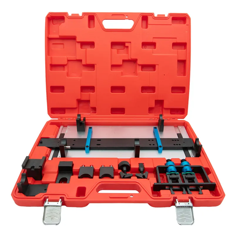 Ultime Pezzi Set utensili per revisione e montaggio corretto dell’albero a camme – Audi, Porsche, Škoda, SEAT - 1.2, 1.6, 2.0, 2.7, 3.0, 4.2 TDI CR