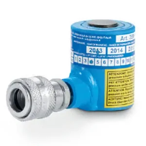 Esclusivo Cilindro idraulico compatto semplice effetto OMCN 359 con ritorno a gravità h.76mm, 5 Ton