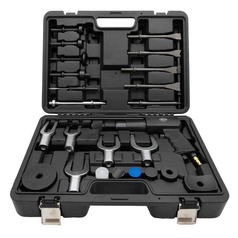 Martello pneumatico con inserti, set da 24 pezzi Spedizione Espresso