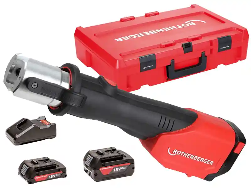 Soddisfatti O Rimborsati Rothenberger pressatrice Romax 4000 AMPShare con 2 batterie e caricabatteria, 12-110mm