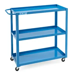 Popolare Carrello porta attrezzi OMCN 109/A 700x350x750mm a 3 vasche, portata 120Kg