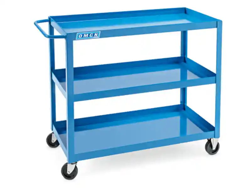 Carrello porta attrezzi OMCN 109/B 800x420x750mm a 3 vasche, portata 150Kg Ultimissimo Modello