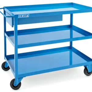 Compra Online Carrello porta attrezzi OMCN 209 1000x600x830mm a 3 vasche con cassetto, portata 180Kg