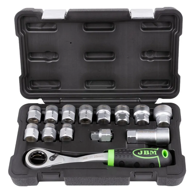 Super Prezzo Set di chiavi a bussola passanti Go-Thru – da 13 a 27 mm, 14 pezzi
