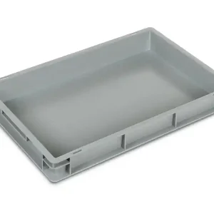 A Buon Prezzo Cassetta in plastica Fami Euro Box 600x400x75mm con maniglie chiuse e fondo liscio