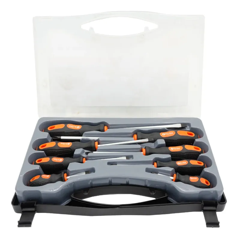 Set cacciaviti – Phillips, a taglio – 8 pezzi Prezzo Di Fabbrica