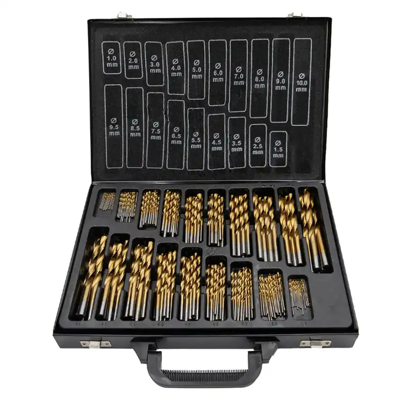 Affare Set di punte per metallo DIN 338, 1 - 10 mm, 170 pezzi
