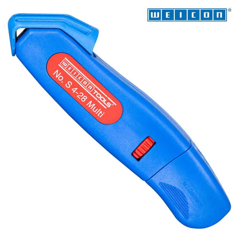 Popolare Coltello per rimuovere l‘isolamento del cavo n. 4 - 28 S Multi Weicon