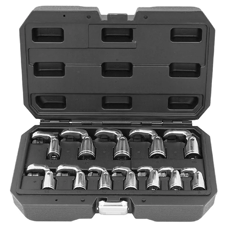 Serie di chiavi a bussola flessibili 3/8”, 12 pezzi Popolare