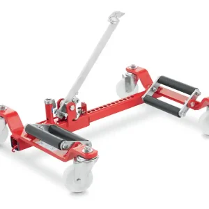 Più Venduto Carrello idraulico OMCN 388 per movimentazione auto, portata 550 Kg pneumatici 220mm