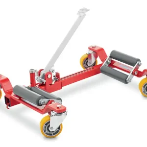 Occasione Carrello idraulico OMCN 388/SW per movimentazione auto, portata 550 Kg pneumatici 280mm
