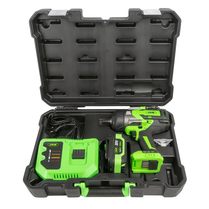 Set avvitatore a impulsi a batteria 1/2" 6.0A 20V 1300 Nm JBM Offerta Limitata