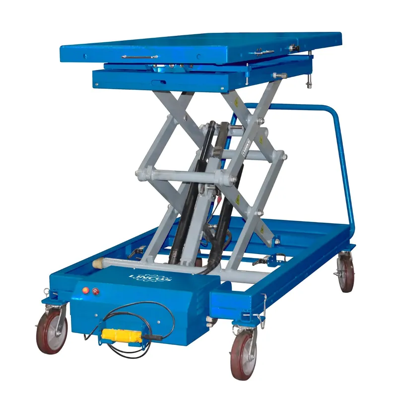 Popolare Tavolo elevatore elettroidraulico - 1500 kg, 202 cm