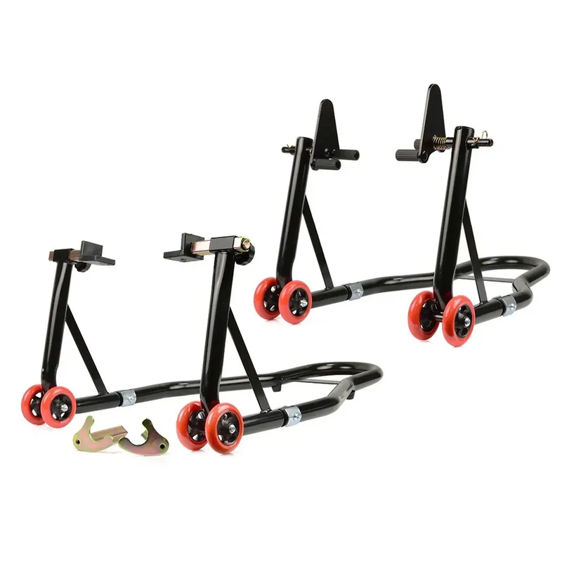 Set di cavalletti per moto 2 x 270 kg Professionale