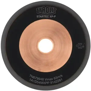 Disco abrasivo diamantato Tyrolit Startec XP-P forma 1A1 per rettifica di scanalature, 100mm Quantità Limitata