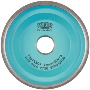Mola abrasiva diamantata Tyrolit Diago 11V9 per affilatura a secco utensili in metallo duro, 75mm Promozione