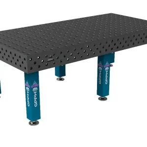 Banco per saldatura SteelExpert GPPH 2,4x1,2mt spessore 25mm, fori 28mm Prezzo Di Fabbrica